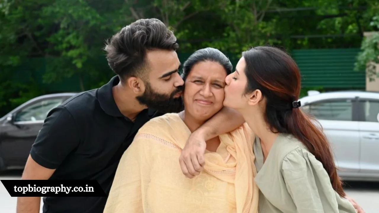 Neetu Bisht family Neetu Bisht family