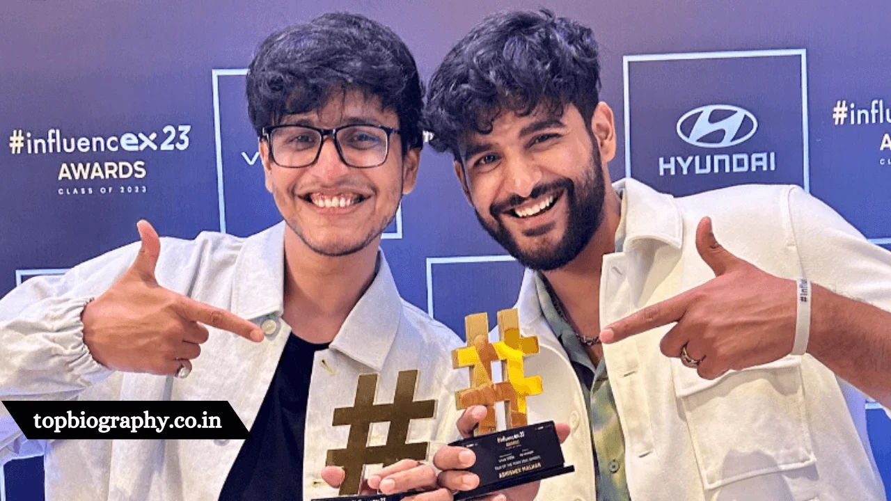 Nischay with his brother