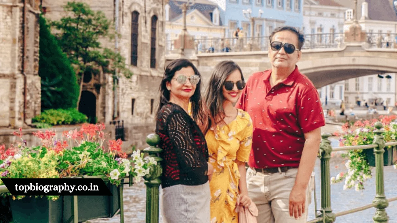 Prerna Malhan with Family
