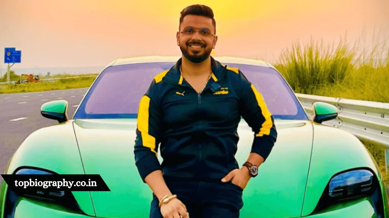PTR with his car